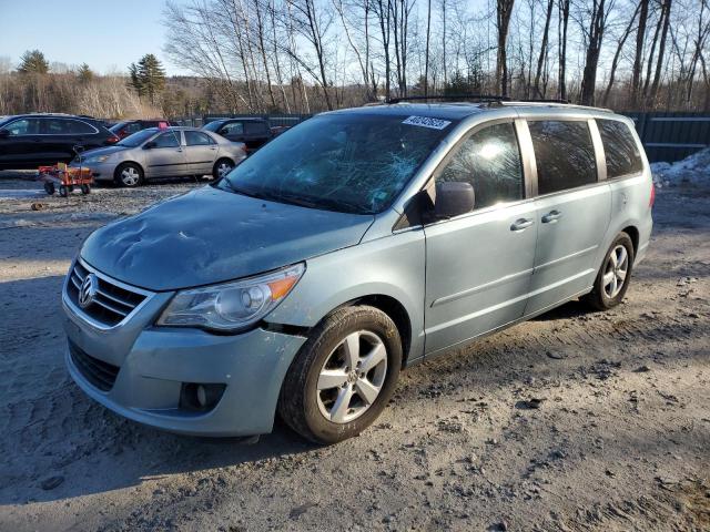 2V8HW64X79R500370 - 2009 VOLKSWAGEN ROUTAN SEL PREMIUM TURQUOISE photo 1