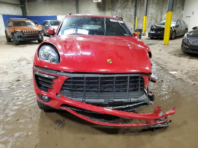 WP1AA2A59JLB12530 - 2018 PORSCHE MACAN RED photo 5