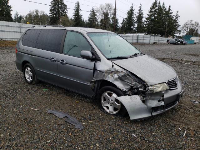 2HKRL186X1H618945 - 2001 HONDA ODYSSEY EX SILVER photo 4