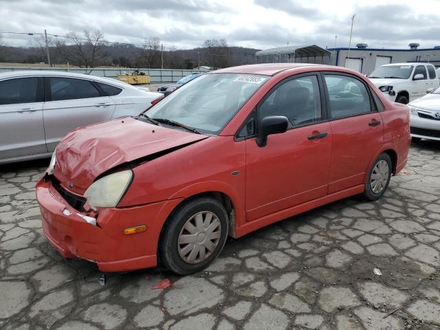 JS2RA41S135156279 - 2003 SUZUKI AERIO S RED photo 1