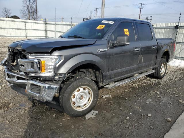 1FTEW1E59KFA09780 - 2019 FORD F150 SUPERCREW GRAY photo 1