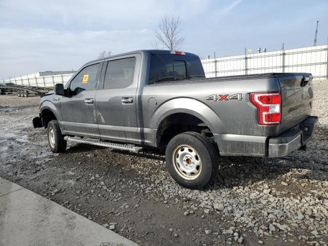 1FTEW1E59KFA09780 - 2019 FORD F150 SUPERCREW GRAY photo 2