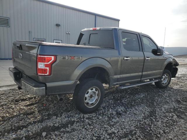 1FTEW1E59KFA09780 - 2019 FORD F150 SUPERCREW GRAY photo 3