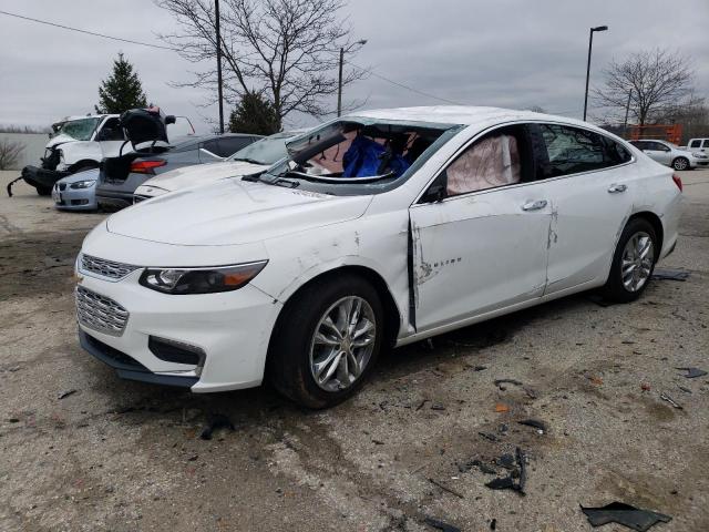 1G1ZD5ST2JF121426 - 2018 CHEVROLET MALIBU LT WHITE photo 1