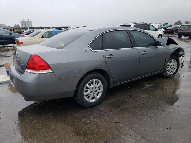 2G1WS553181339153 - 2008 CHEVROLET IMPALA POLICE GRAY photo 3