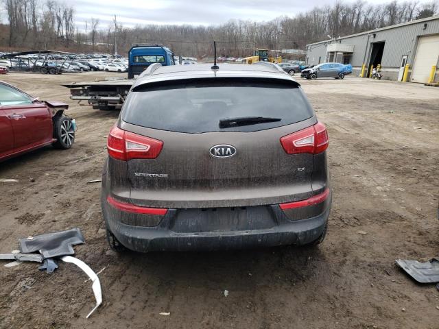 KNDPC3A27B7079538 - 2011 KIA SPORTAGE EX BROWN photo 6