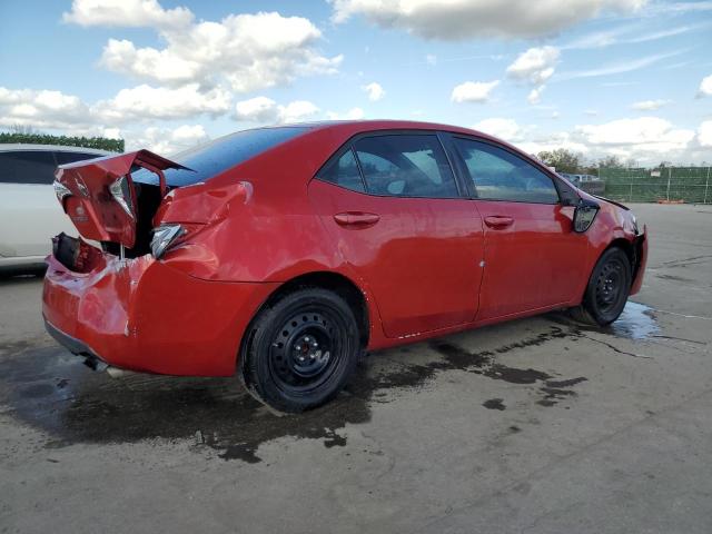 5YFBURHE1HP691719 - 2017 TOYOTA COROLLA L RED photo 3