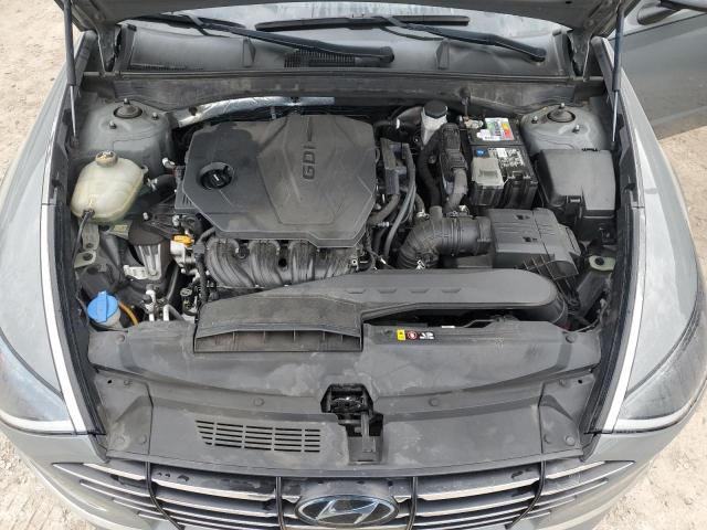 5NPEG4JAXLH048922 - 2020 HYUNDAI SONATA SE GRAY photo 11