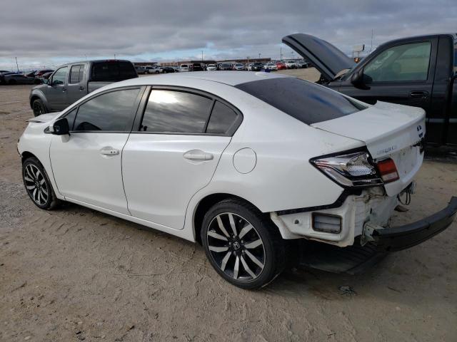 19XFB2F9XFE064987 - 2015 HONDA CIVIC EXL თეთრი ფოტო 2