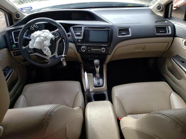 19XFB2F9XFE064987 - 2015 HONDA CIVIC EXL თეთრი ფოტო 8