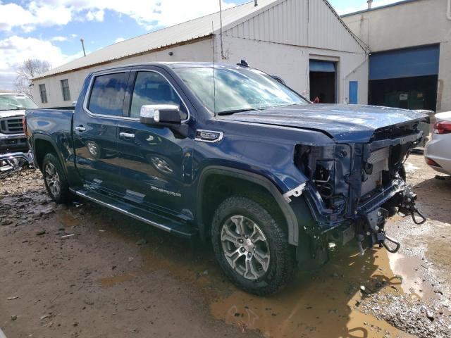 1GTUUDED3NZ643292 - 2022 GMC SIERRA K1500 SLT BLUE photo 4