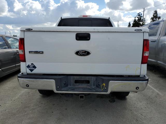 1FTPW14558FB99452 - 2008 FORD F150 SUPERCREW WHITE photo 6