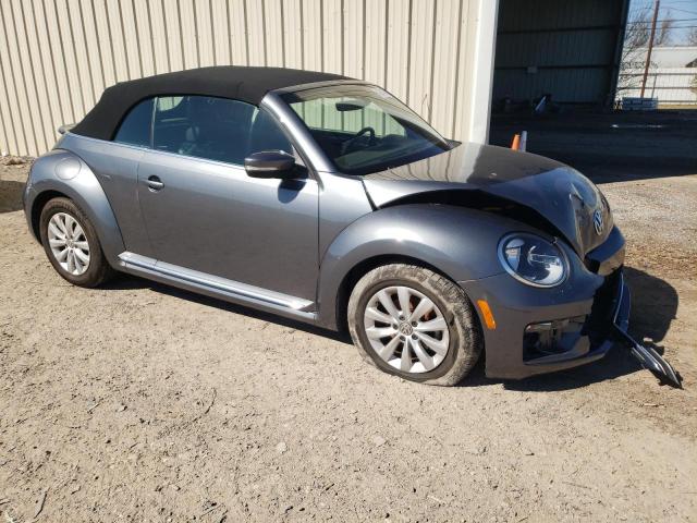 3VW517AT3HM806764 - 2017 VOLKSWAGEN BEETLE S/SE GRAY photo 4