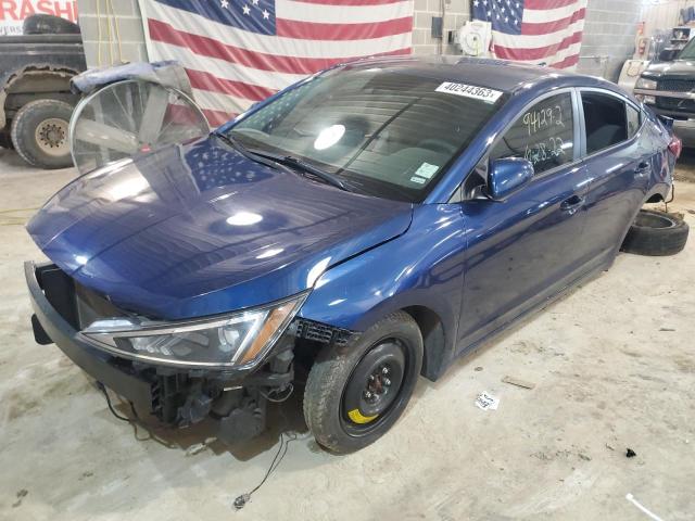 5NPD84LFXLH543462 - 2020 HYUNDAI ELANTRA SEL BLUE photo 1