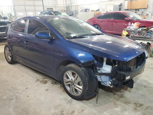 5NPD84LFXLH543462 - 2020 HYUNDAI ELANTRA SEL BLUE photo 4