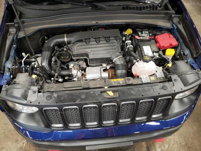 ZACNJDC15MPM92794 - 2021 JEEP RENEGADE TRAILHAWK BLUE photo 11