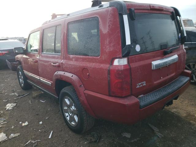 1J8HG58N86C143273 - 2006 JEEP COMMANDER LIMITED RED photo 2