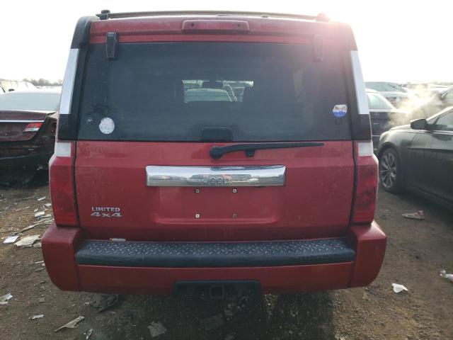 1J8HG58N86C143273 - 2006 JEEP COMMANDER LIMITED RED photo 6