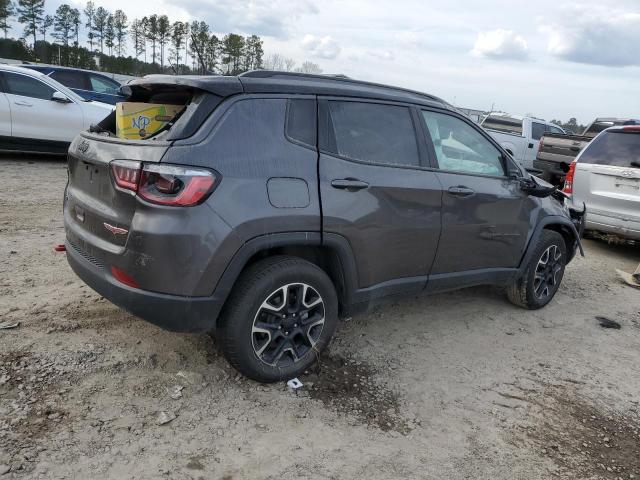 3C4NJDDB1MT564898 - 2021 JEEP COMPASS TRAILHAWK BLACK photo 3