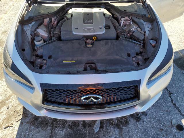 JN1BV7AR3EM701327 - 2014 INFINITI Q50 BASE SILVER photo 11