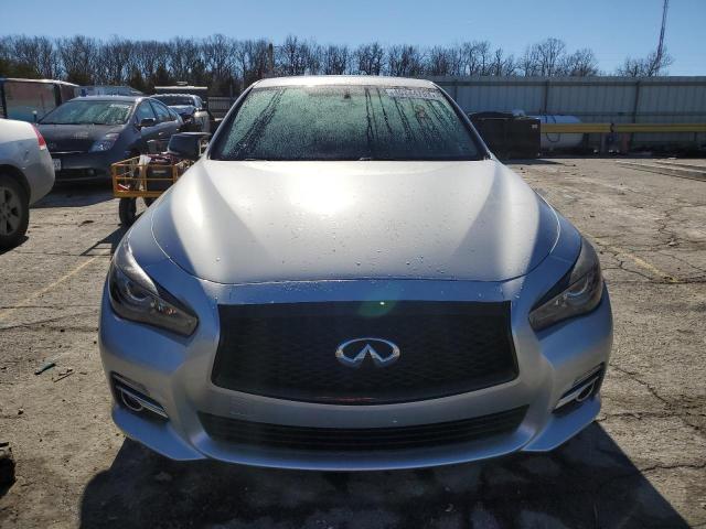 JN1BV7AR3EM701327 - 2014 INFINITI Q50 BASE SILVER photo 5