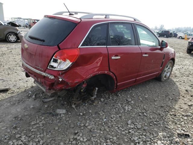 3GNAL4EK1FS502442 - 2015 CHEVROLET CAPTIVA LTZ RED photo 3