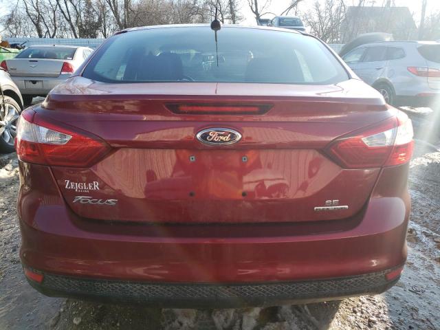 1FADP3F25EL441738 - 2014 FORD FOCUS SE RED photo 6