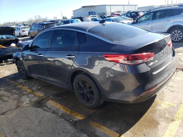 5XXGT4L37HG144013 - 2017 KIA OPTIMA LX CHARCOAL photo 2