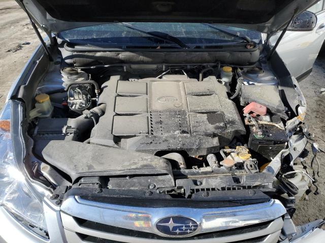 4S4BRDKC0C2243342 - 2012 SUBARU OUTBACK 3.6R LIMITED SILVER photo 11