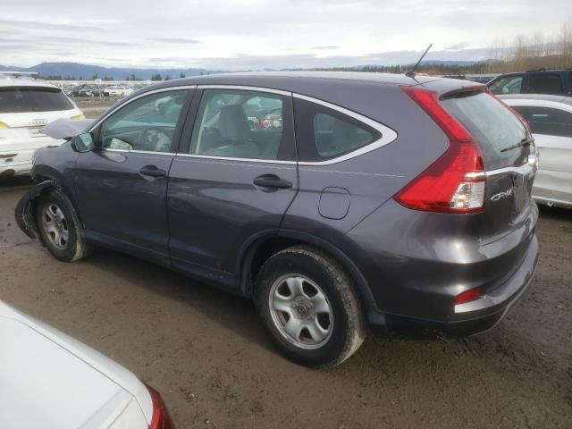 3CZRM3H32GG706544 - 2016 HONDA CR-V LX GRAY photo 2