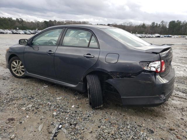 1NXBU4EE0AZ238798 - 2010 TOYOTA COROLLA BASE GRAY photo 2