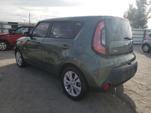 KNDJP3A57E7028114 - 2014 KIA SOUL + GREEN photo 2