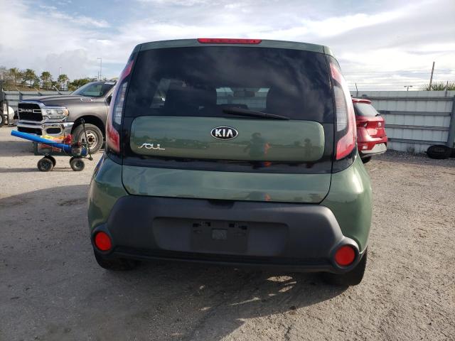 KNDJP3A57E7028114 - 2014 KIA SOUL + GREEN photo 6