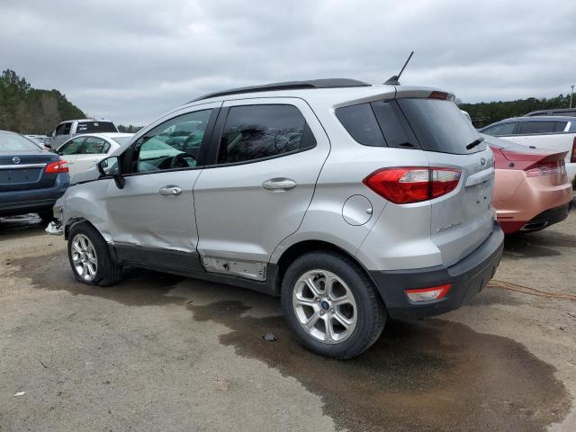 MAJ3S2GE4KC273602 - 2019 FORD ECOSPORT SE Argent photo 2