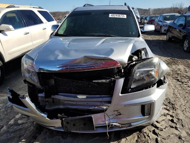 2GKALREK3G6261073 - 2016 GMC TERRAIN DENALI SILVER photo 5