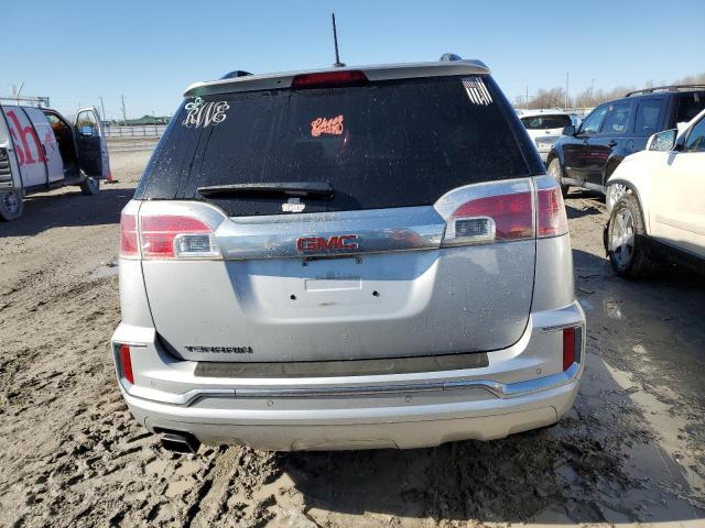 2GKALREK3G6261073 - 2016 GMC TERRAIN DENALI SILVER photo 6