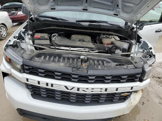 1GCRYBEK9MZ367163 - 2021 CHEVROLET SILVERADO K1500 CUSTOM WHITE photo 11