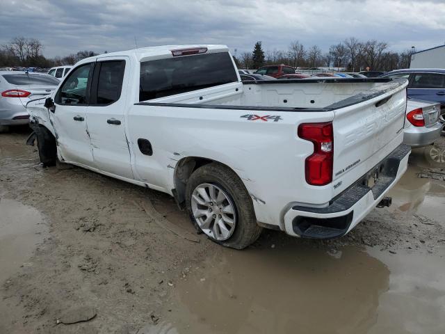 1GCRYBEK9MZ367163 - 2021 CHEVROLET SILVERADO K1500 CUSTOM WHITE photo 2