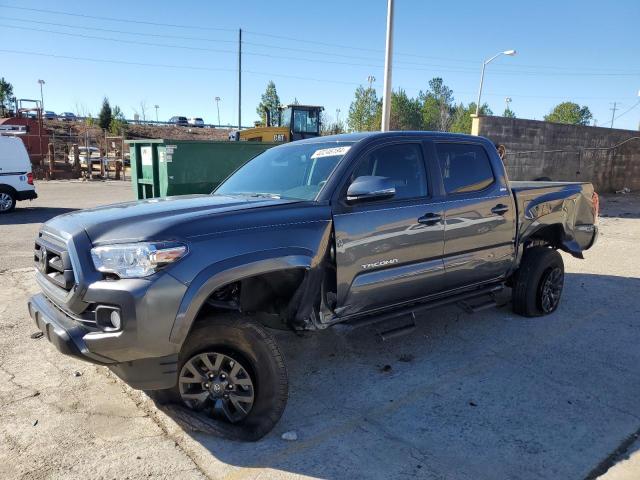 3TMCZ5AN1PM573264 - 2023 TOYOTA TACOMA DOUBLE CAB GRAY photo 1