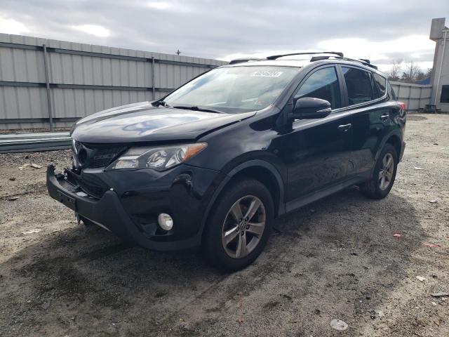 2T3RFREV7FW283774 - 2015 TOYOTA RAV4 XLE BLACK photo 1