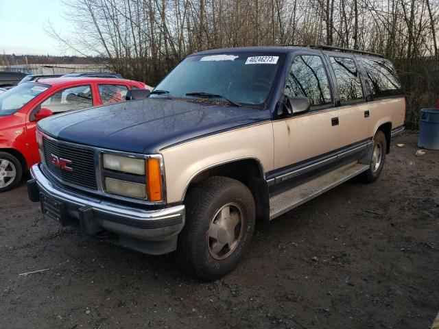 1GKFK16K0PJ750333 - 1993 GMC SUBURBAN K1500 TWO TONE photo 1