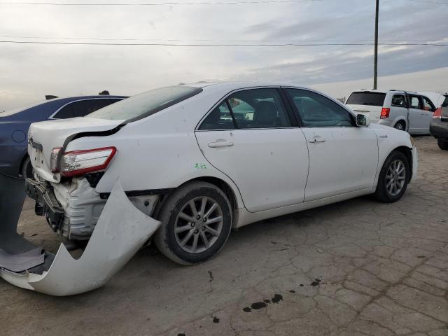 4T1BB3EK2BU128018 - 2011 TOYOTA CAMRY HYBRID WHITE photo 3