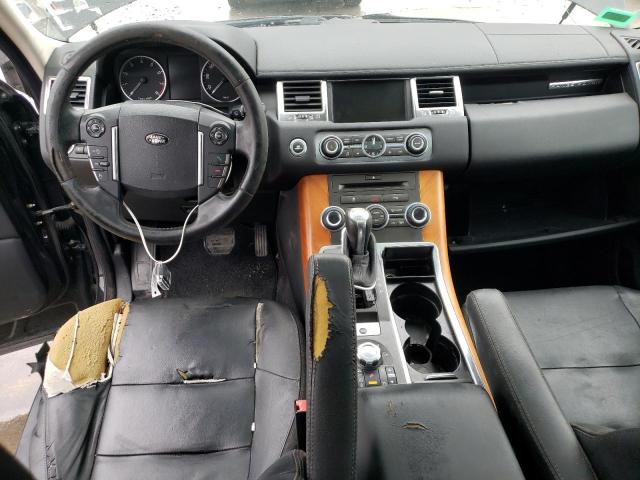 SALSF2D48BA267439 - 2011 LAND ROVER RANGE ROVE HSE BLACK photo 8