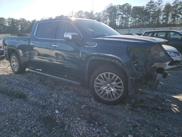 1GTU9FEL7KZ286568 - 2019 GMC SIERRA K1500 DENALI BLUE photo 4