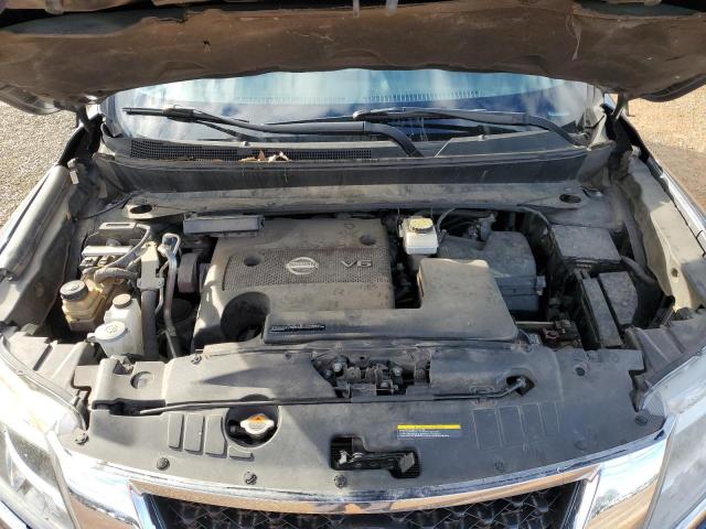 5N1AR2MN0EC604192 - 2014 NISSAN PATHFINDER S CHARCOAL photo 12