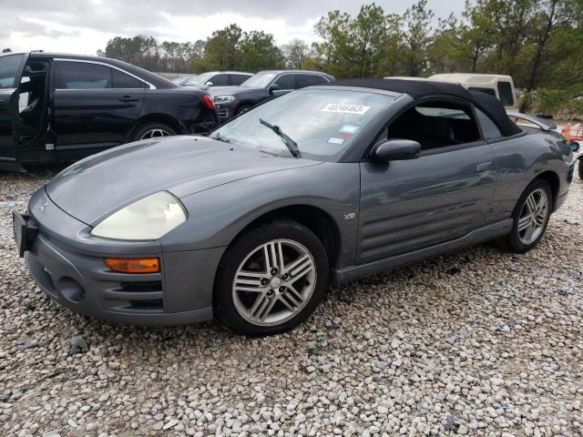 4A3AE55H75E010436 - 2005 MITSUBISHI ECLIPSE SPYDER GT GRAY photo 1