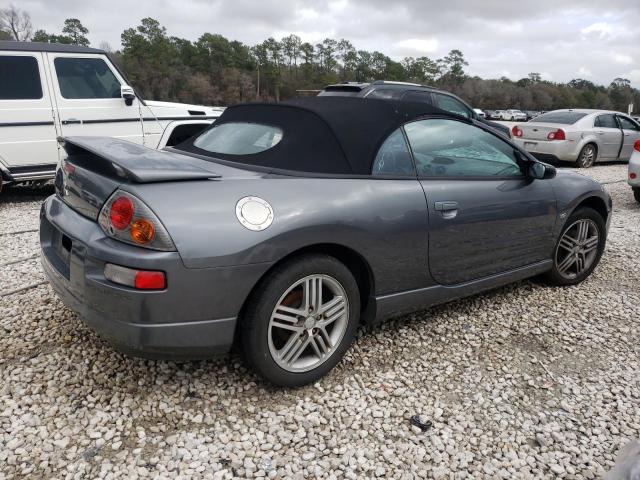 4A3AE55H75E010436 - 2005 MITSUBISHI ECLIPSE SPYDER GT GRAY photo 3