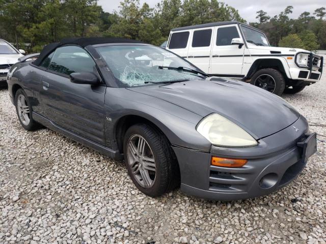 4A3AE55H75E010436 - 2005 MITSUBISHI ECLIPSE SPYDER GT GRAY photo 4