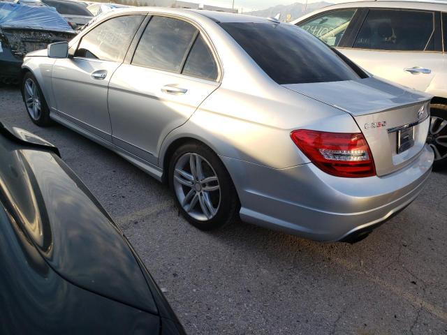 WDDGF4HB3EA962116 - 2014 MERCEDES-BENZ C 250 SILVER photo 2