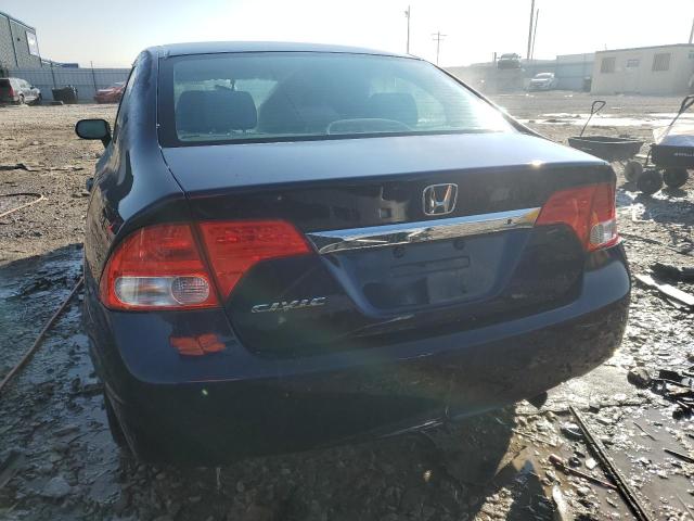 19XFA1F51AE072429 - 2010 HONDA CIVIC LX BLUE photo 6